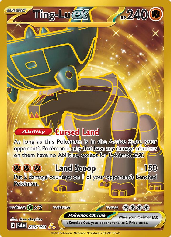 Ting-Lu ex - 275/193 | SV02: Paldea Evolved #275/193