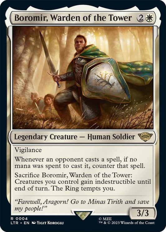 Boromir, Warden of the Tower | Universes Beyond: The Lord of the Rings: Tales of Middle-earth #4