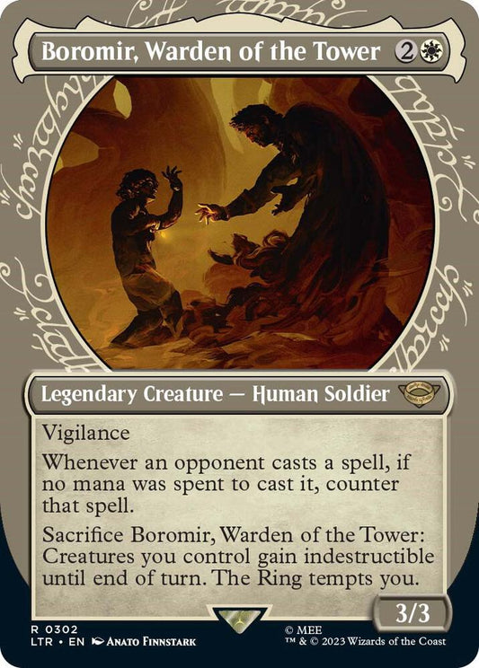 Boromir, Warden of the Tower (Showcase) | Universes Beyond: The Lord of the Rings: Tales of Middle-earth #302