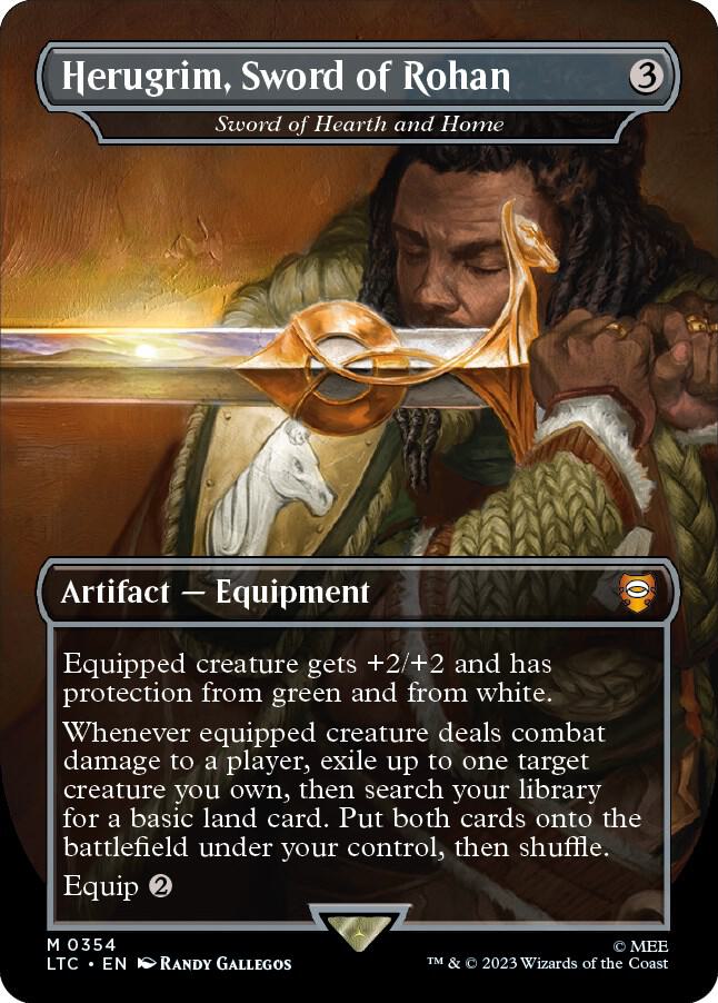 Herugrim, Sword of Rohan - Sword of Hearth and Home | Commander: The Lord of the Rings: Tales of Middle-earth #354
