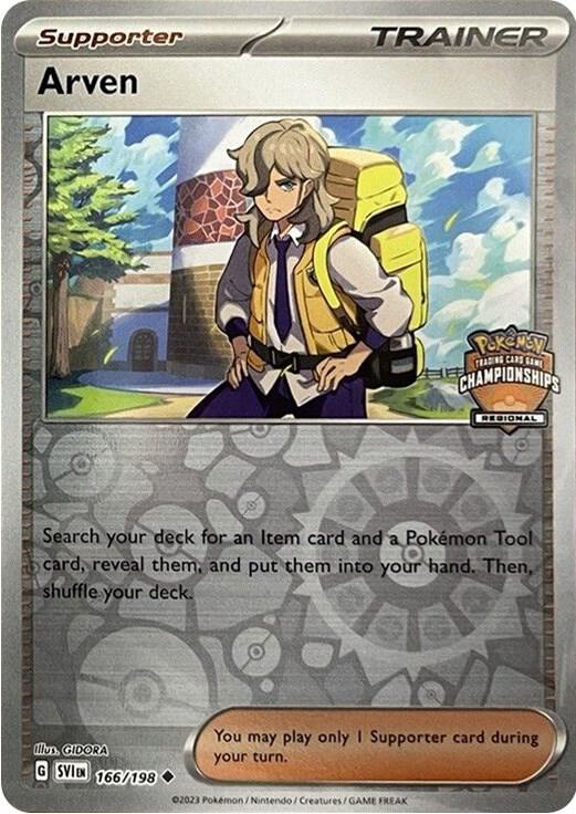Arven - 166/198 (Regional Championships) | League & Championship Cards #166/198