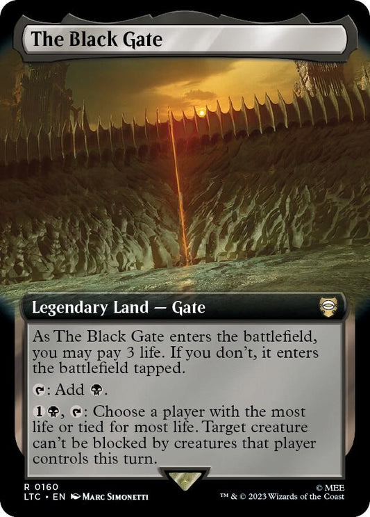 The Black Gate (Extended Art) | Commander: The Lord of the Rings: Tales of Middle-earth #160