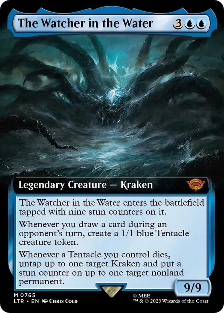 The Watcher in the Water (Extended Art) (Surge Foil) | Universes Beyond: The Lord of the Rings: Tales of Middle-earth #765