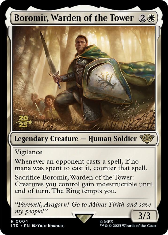 Boromir, Warden of the Tower | Prerelease Cards #4