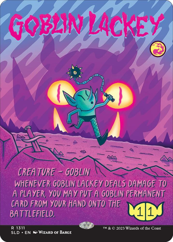 Goblin Lackey (1311) | Secret Lair Drop Series #1311
