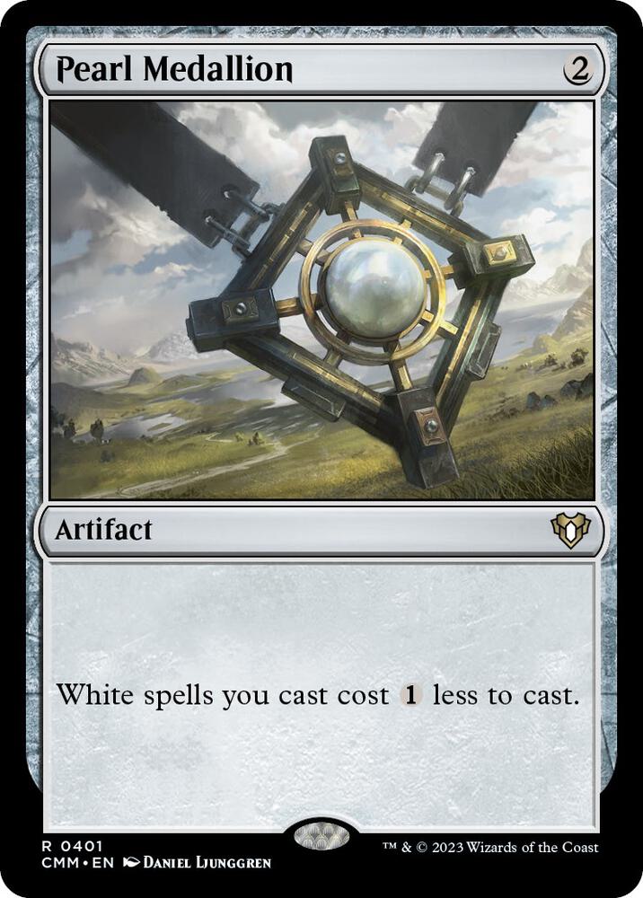 Pearl Medallion | Commander Masters #401