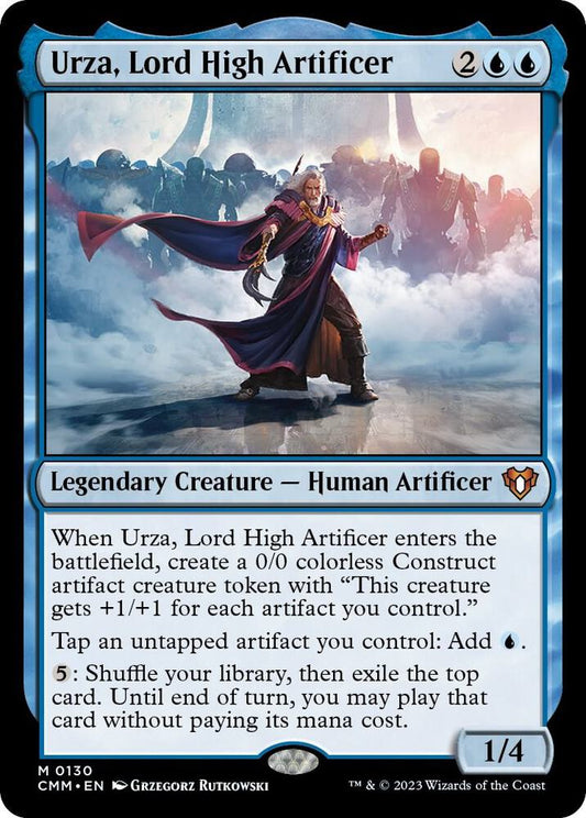 Urza, Lord High Artificer | Commander Masters #130