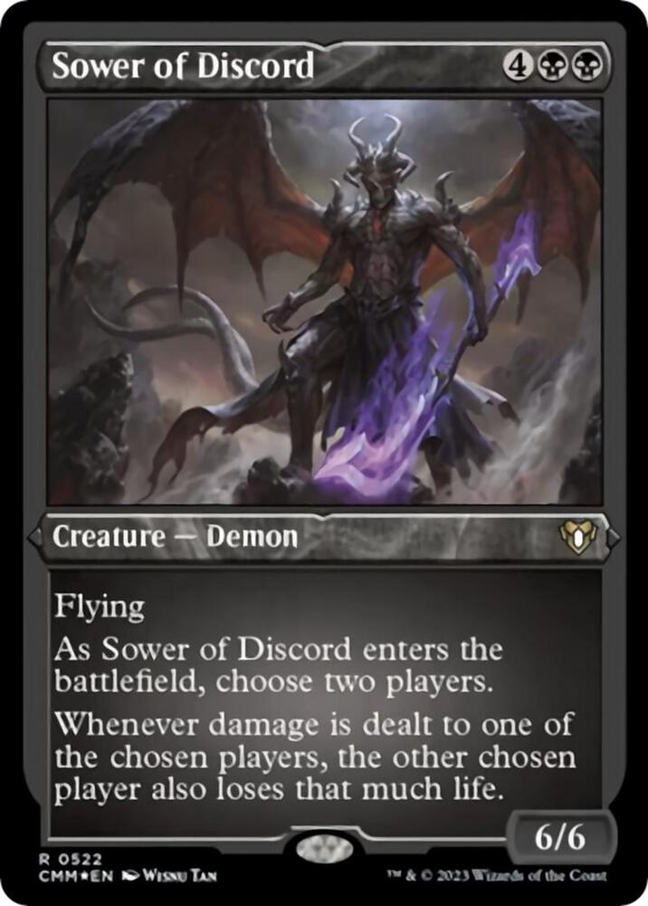 Sower of Discord (Foil Etched) | Commander Masters #522