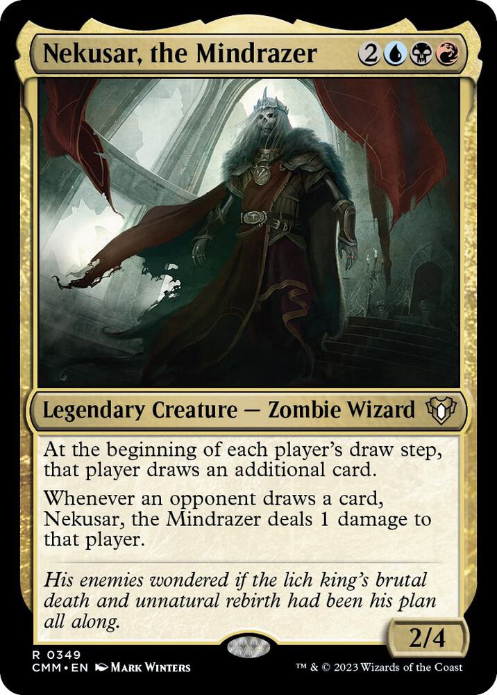 Nekusar, the Mindrazer | Commander Masters #349