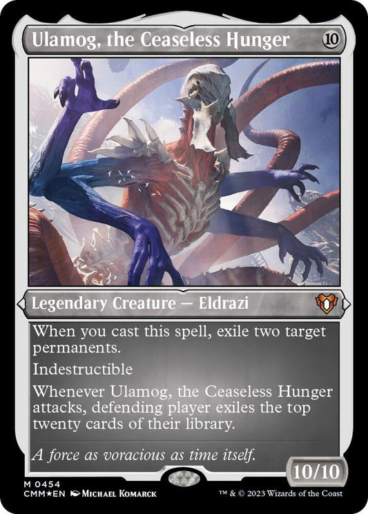 Ulamog, the Ceaseless Hunger (Foil Etched) | Commander Masters #454