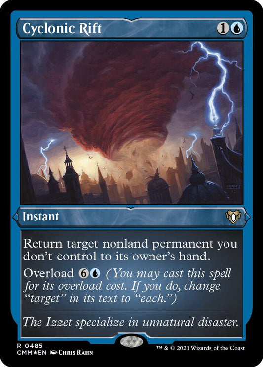 Cyclonic Rift (Foil Etched) | Commander Masters #485