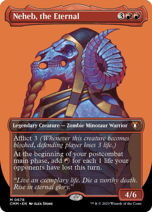 Neheb, the Eternal (Borderless) | Commander Masters #678