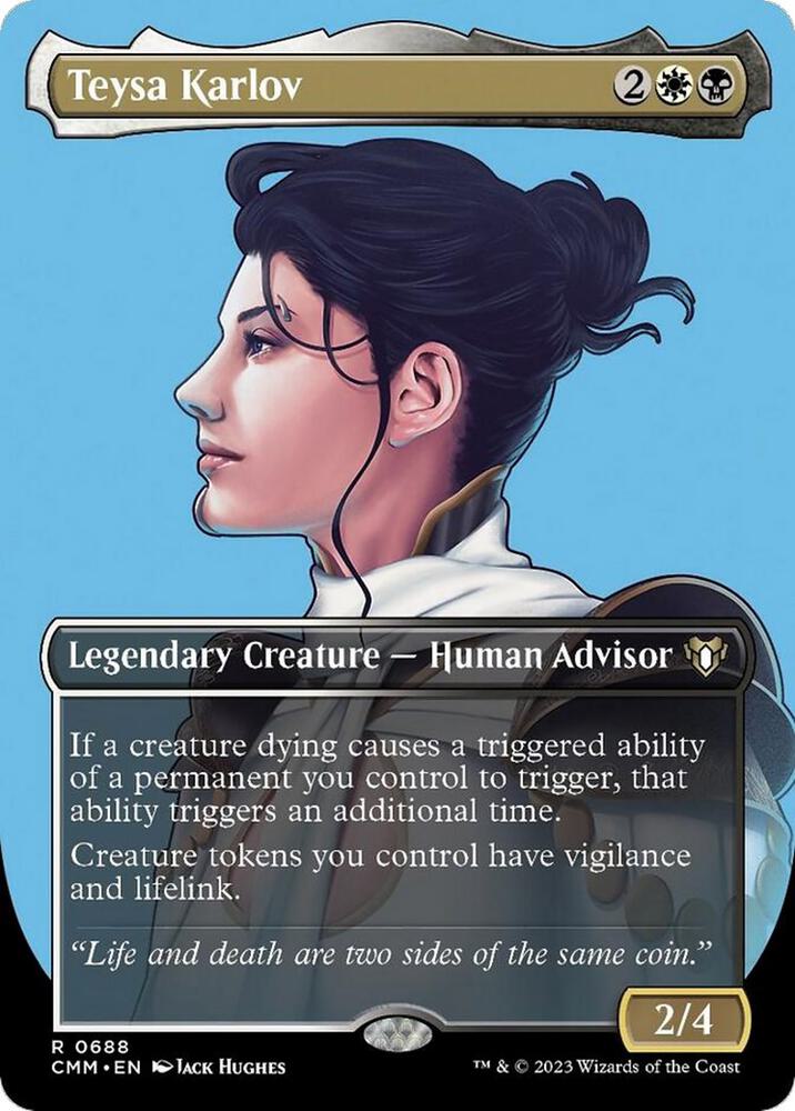 Teysa Karlov (Borderless) | Commander Masters #688