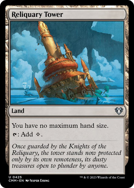 Reliquary Tower | Commander Masters #425