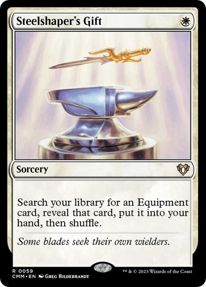 Steelshaper's Gift | Commander Masters #59