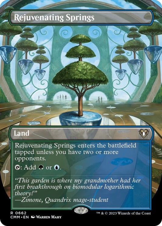 Rejuvenating Springs (Borderless) | Commander Masters #662