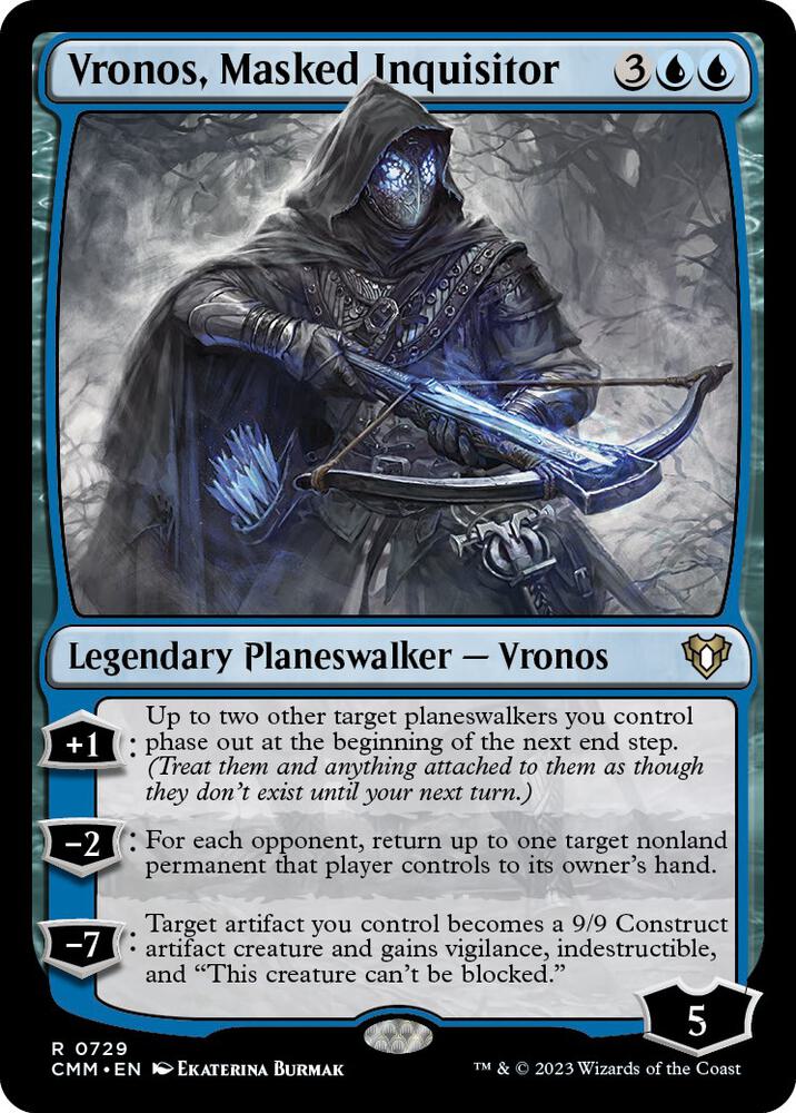 Vronos, Masked Inquisitor | Commander Masters #729