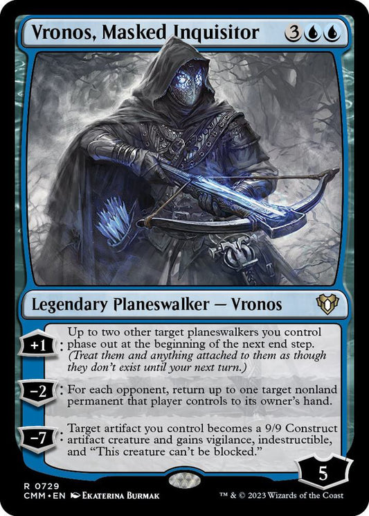 Vronos, Masked Inquisitor | Commander Masters #729