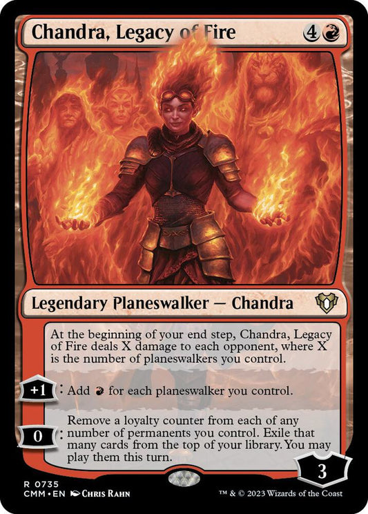 Chandra, Legacy of Fire | Commander Masters #735