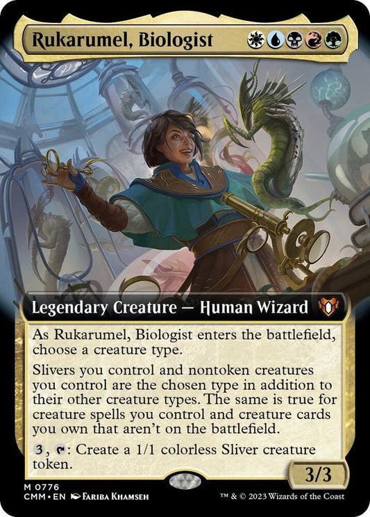Rukarumel, Biologist (Extended Art) | Commander Masters #776