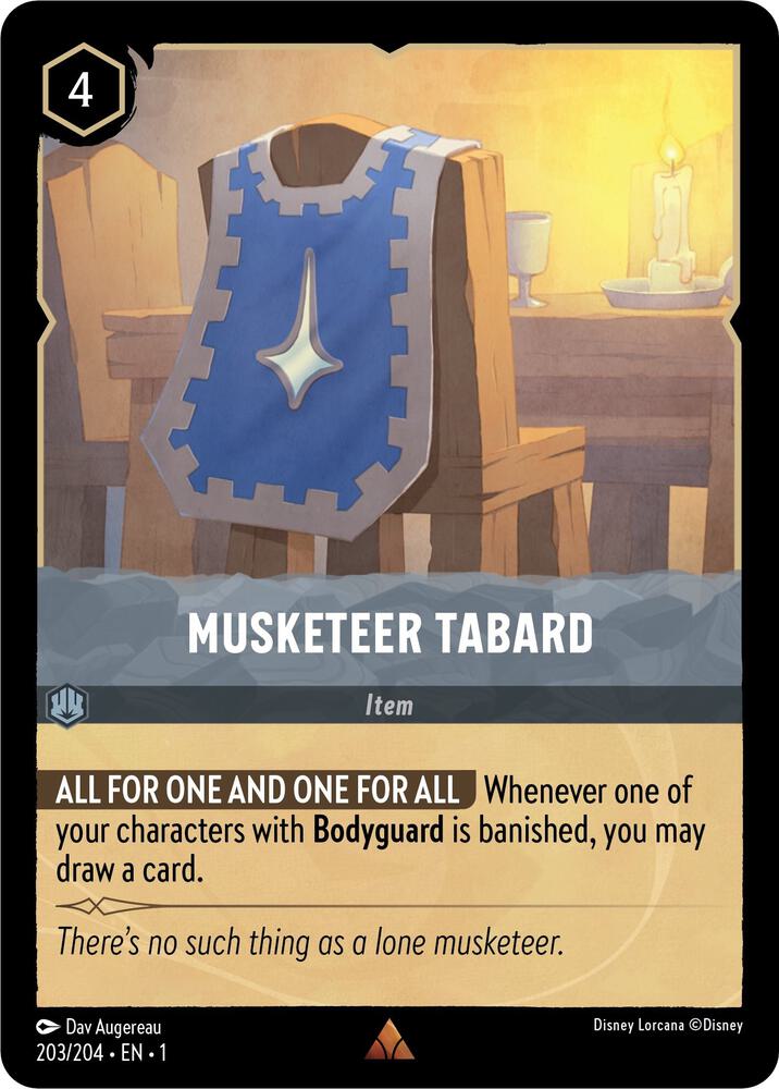 Musketeer Tabard | The First Chapter #203/204