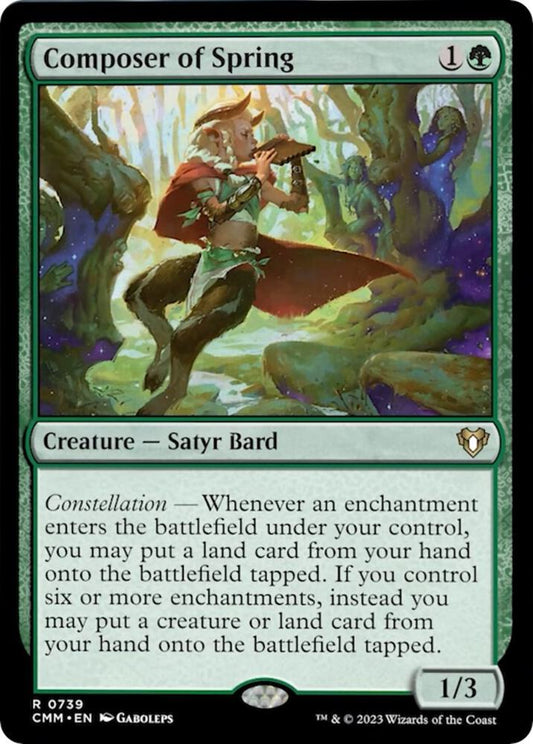 Composer of Spring | Commander Masters #739