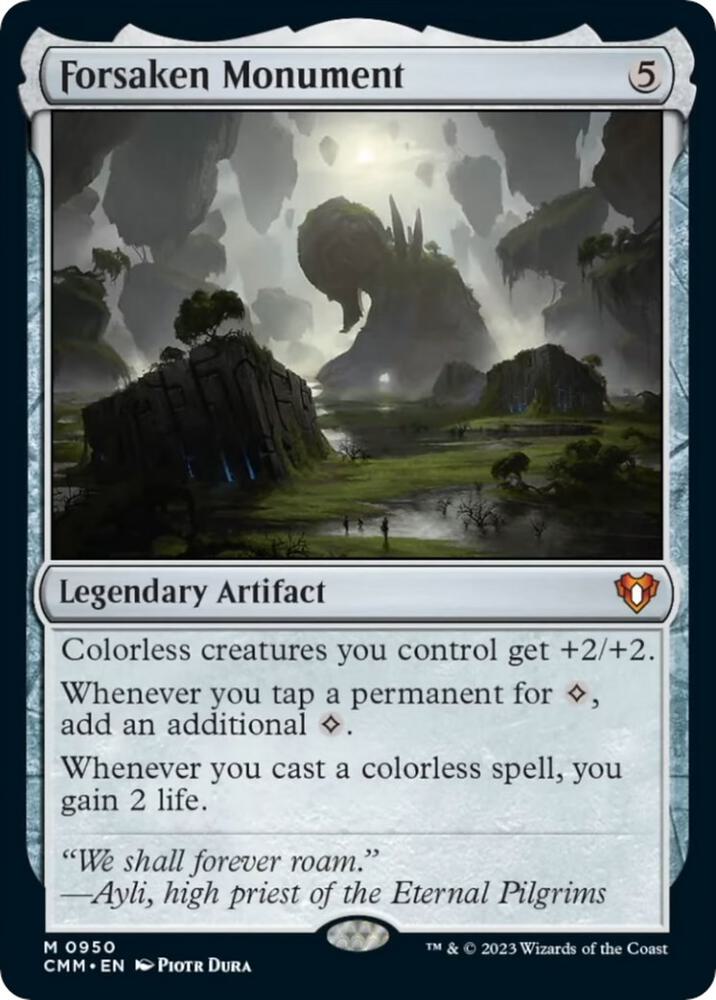 Forsaken Monument | Commander Masters #950