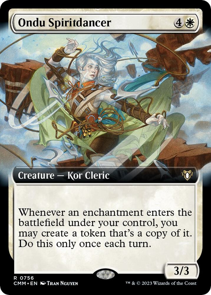 Ondu Spiritdancer (Extended Art) | Commander Masters #756