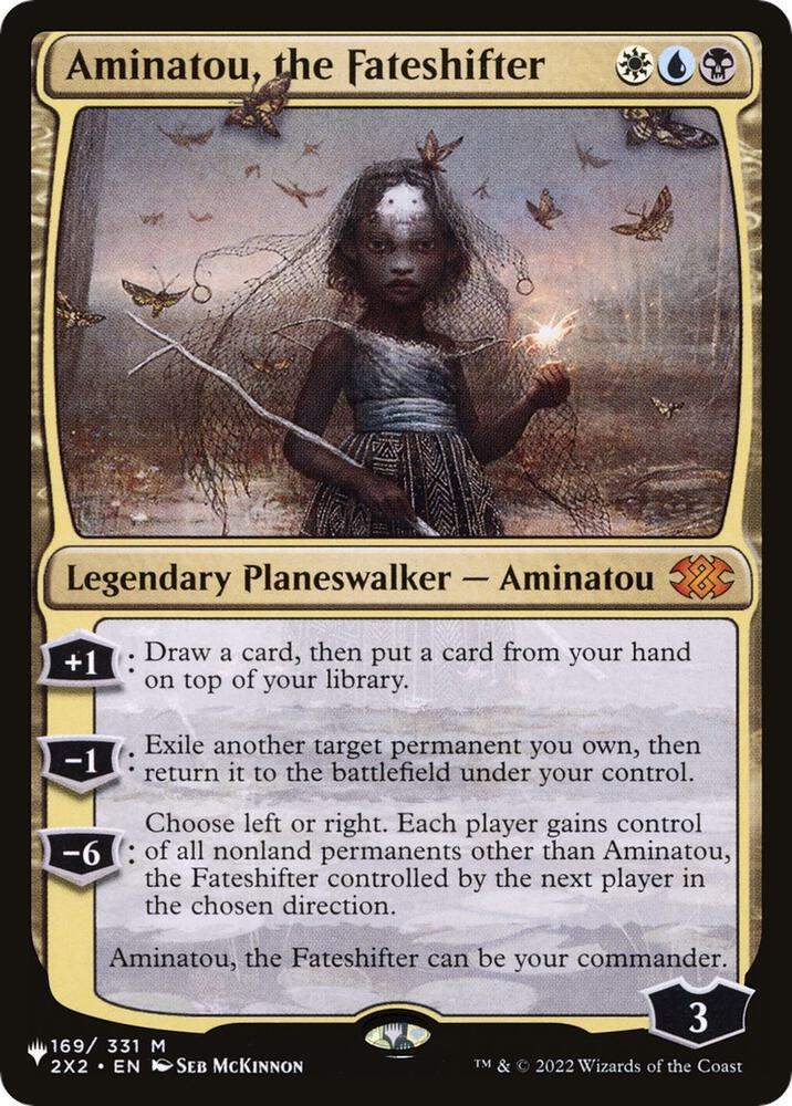 Aminatou, the Fateshifter | The List Reprints #169/331