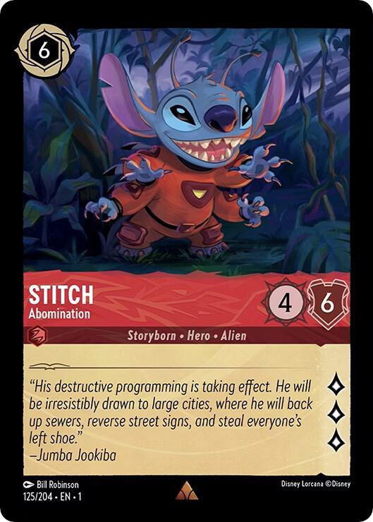 Stitch - Abomination | The First Chapter #125/204