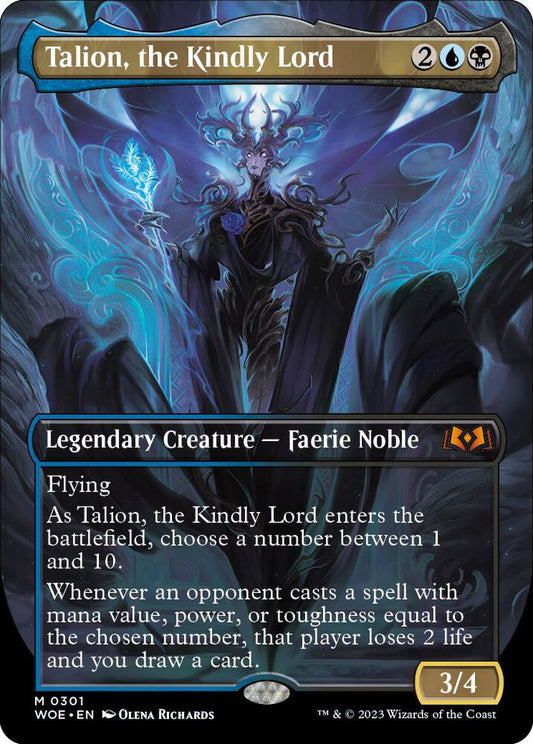 Talion, the Kindly Lord (Borderless) | Wilds of Eldraine #301