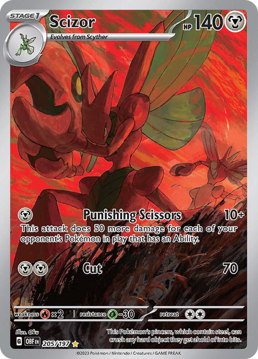 Scizor - 205/197 | SV03: Obsidian Flames #205/197