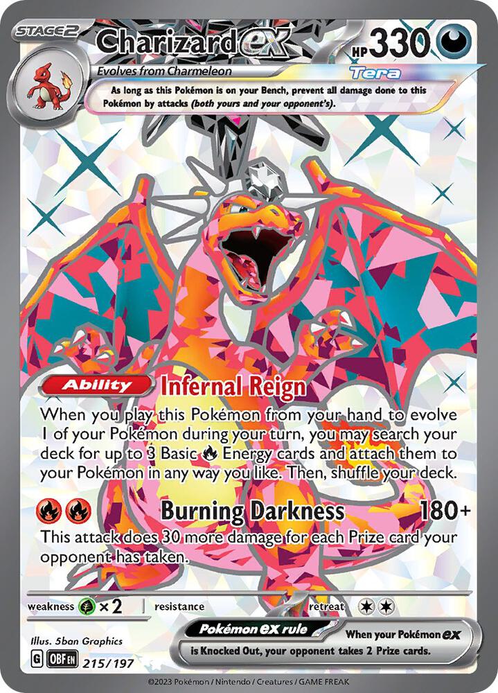 Charizard ex - 215/197 | SV03: Obsidian Flames #215/197