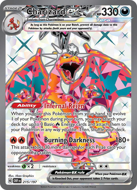 Charizard ex - 215/197 | SV03: Obsidian Flames #215/197