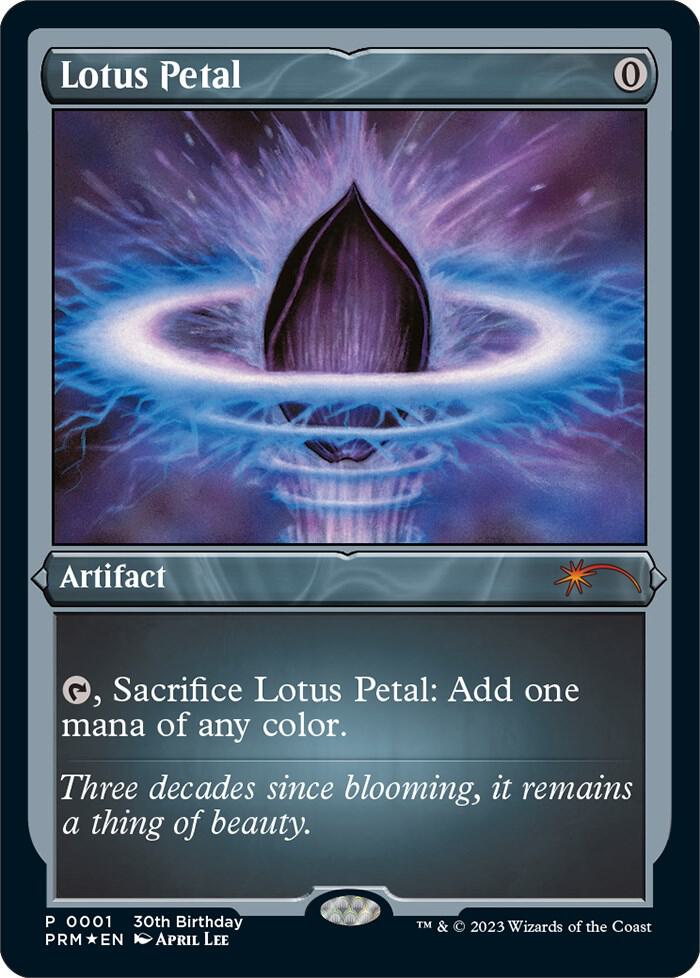 Lotus Petal (Foil Etched) | Unique and Miscellaneous Promos #1
