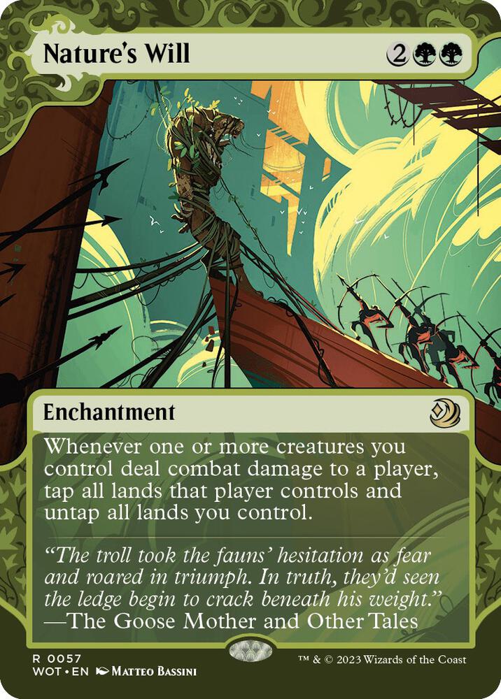 Nature's Will | Wilds of Eldraine: Enchanting Tales #57