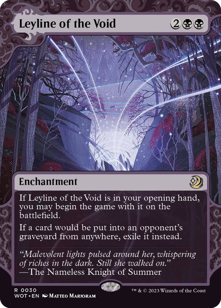 Leyline of the Void | Wilds of Eldraine: Enchanting Tales #30