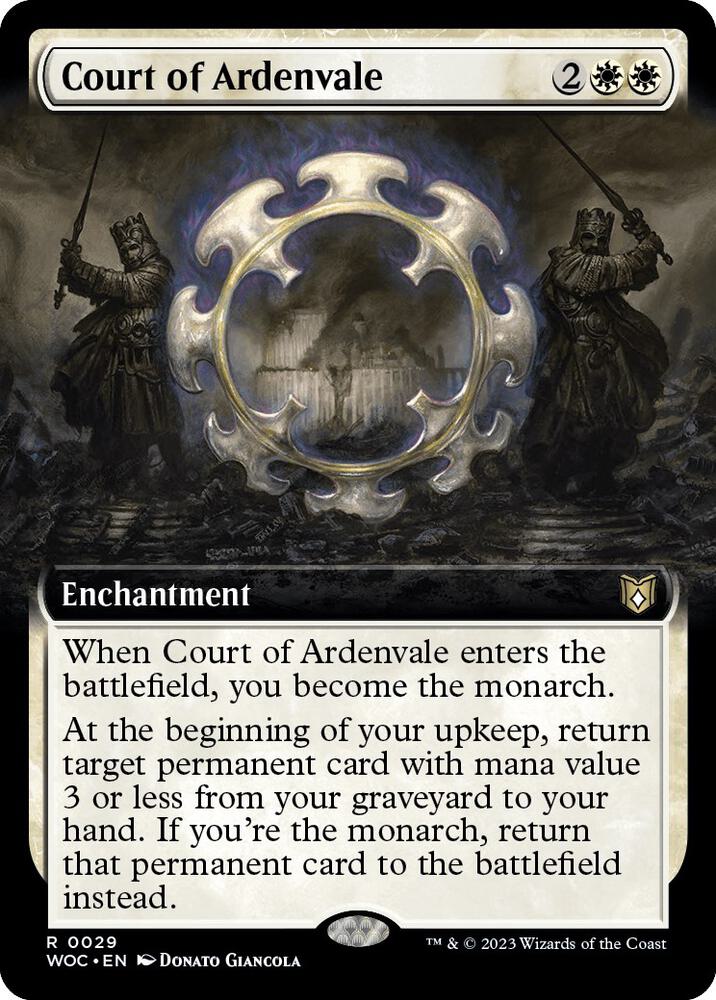 Court of Ardenvale (Extended Art) | Commander: Wilds of Eldraine #29
