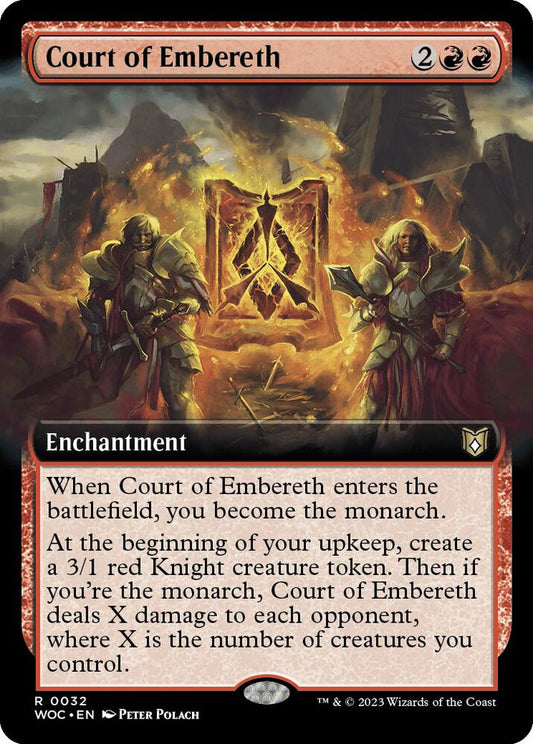 Court of Embereth (Extended Art) | Commander: Wilds of Eldraine #32