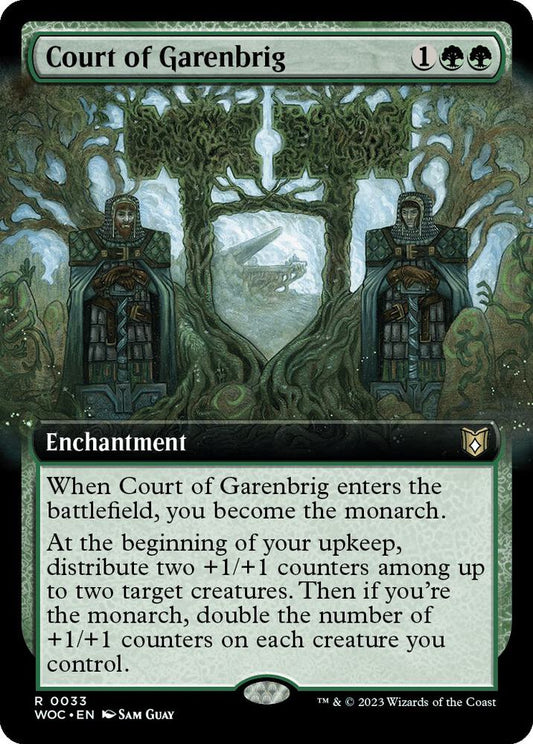 Court of Garenbrig (Extended Art) | Commander: Wilds of Eldraine #33