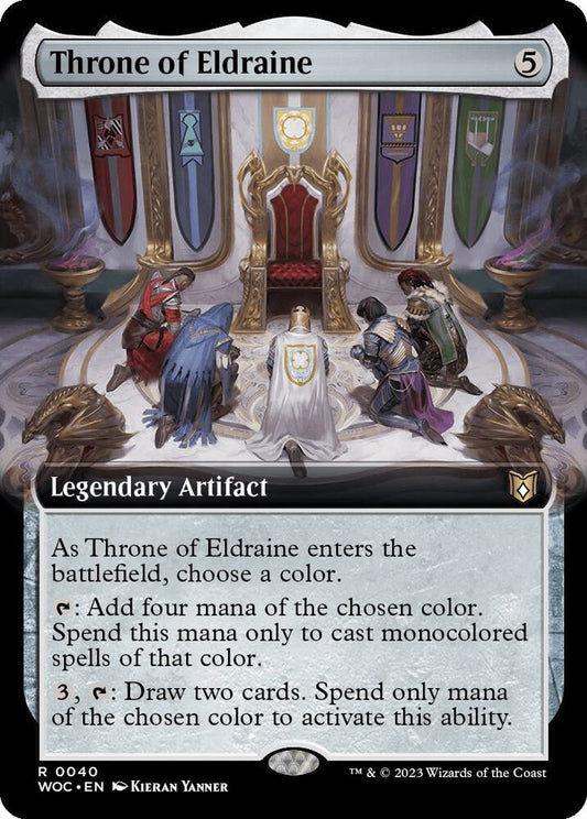 Throne of Eldraine (Extended Art) | Commander: Wilds of Eldraine #40