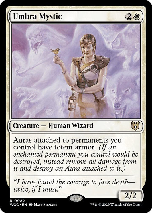 Umbra Mystic | Commander: Wilds of Eldraine #82