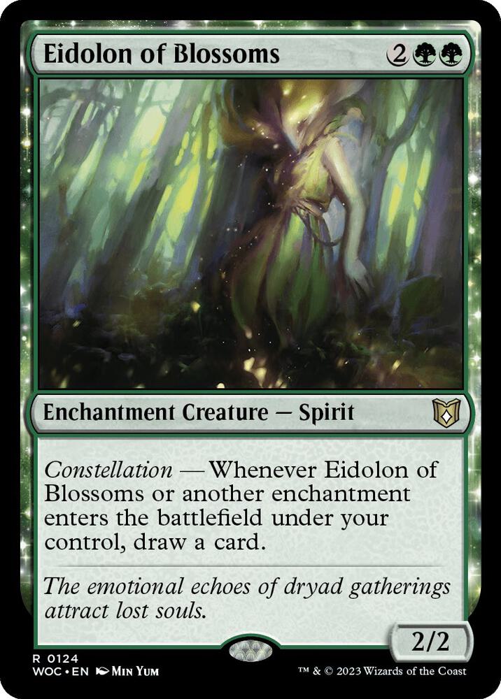 Eidolon of Blossoms | Commander: Wilds of Eldraine #124