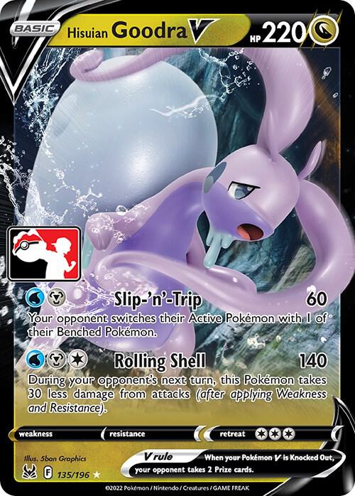 Hisuian Goodra V | Prize Pack Series Cards #135/196