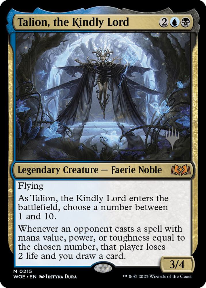Talion, the Kindly Lord | Promo Pack: Wilds of Eldraine #215