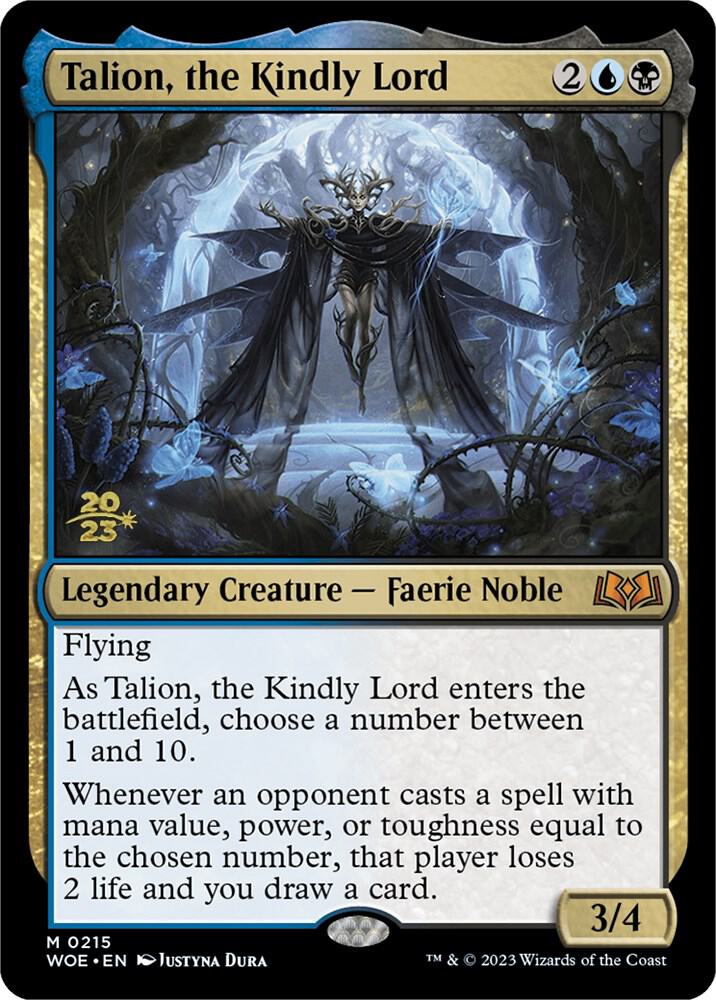 Talion, the Kindly Lord | Prerelease Cards #215