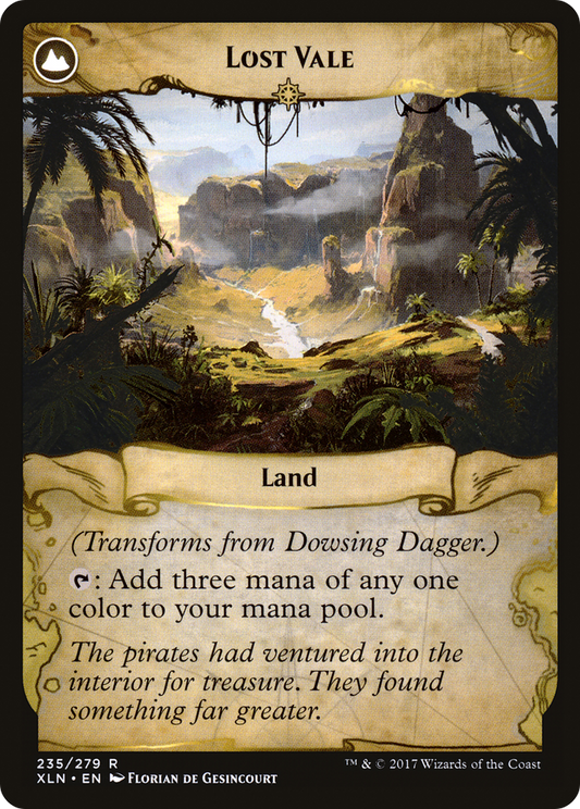 Dowsing Dagger // Lost Vale | Ixalan #235
