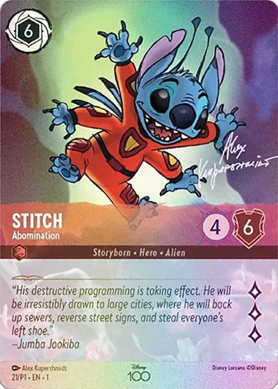 Stitch - Abomination (Alternate Art) | Disney100 Promos #21