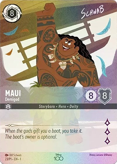 Maui - Demigod (Alternate Art) | Disney100 Promos #23