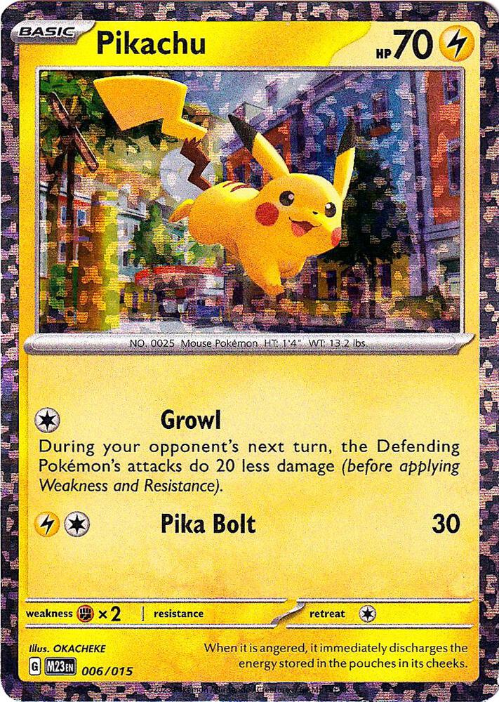Pikachu | McDonald's Promos 2023 #006/015